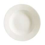Yanco RE-3 10 Oz 9-Inch Recovery Porcelain Round American White Rim Soup Bowl, 24/CS