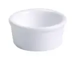 Yanco RK-203 2.5 Oz 2.25x1.25-Inch Porcelain White Smooth Ramekin, 48/CS