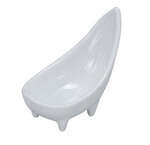 Yanco RM-065 3 Oz 6-Inch Rome Melamine Round White Sauce Dish, 72/CS