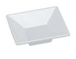 Yanco RM-103 2.5 Oz 3-Inch Rome Melamine Square Small White Dish, 72/CS