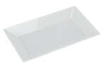 Yanco RM-212 12x7.5-Inch Rome Melamine Rectangular White Plate, 24/CS