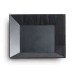 Yanco RM-306BK 14 Oz 6x1.75-Inch Rome Melamine Deep Square Black Plate, 48/CS