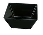 Yanco RM-405BK 18 Oz 5x2.75-Inch Rome Melamine Deep Square Black Bowl, 48/CS