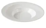 Yanco SH-310 16 Oz 10.5-Inch Shanghai Porcelain Round Bone White Soup Plate, DZ