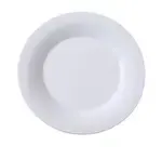Yanco SI-108 8x0.875-Inch Siena Porcelain Round White Plate, 36/CS