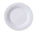 Yanco SI-110 10.5x1-Inch Siena Porcelain Round White Plate, DZ