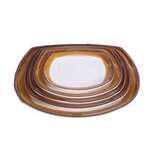 Yanco SL-110 10.5-Inch Soul Melamine Square Plate, 24/CS (Discontinued)