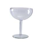 Yanco SM-16-MG 4.75x6.5-Inch 16 Oz Clear Plastic Stemware Margarita Glass, 24/CS