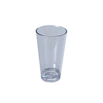 Yanco SM-16-Mx 3.25x5.75-Inch 16 Oz Clear Plastic Stemware Mixing Cup, 24/CS