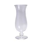 Yanco SM-16-R 3.33x8-Inch 16 Oz Clear Plastic Stemware Hurricane Glass, 24/CS