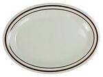 Yanco SS-214 14x10-Inch Sesame Melamine Oval Beige Platter, DZ