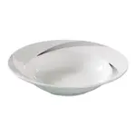 Yanco UR-506 11.5 Oz 6.375-Inch Urban Line Porcelain Round Bone White Grapefriut Bowl, 36/CS