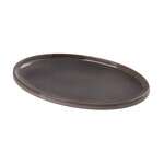 Yanco PK-314, 14x9x1.5-Inch Porcelain Oval Plate, 12/CS